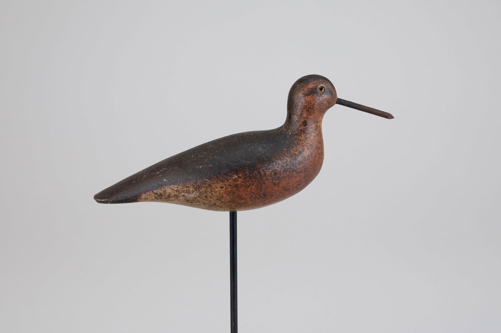 Dowitcher in Breeding Plumage by Mason Decoy Factory (1896-1924) (1 of 7)