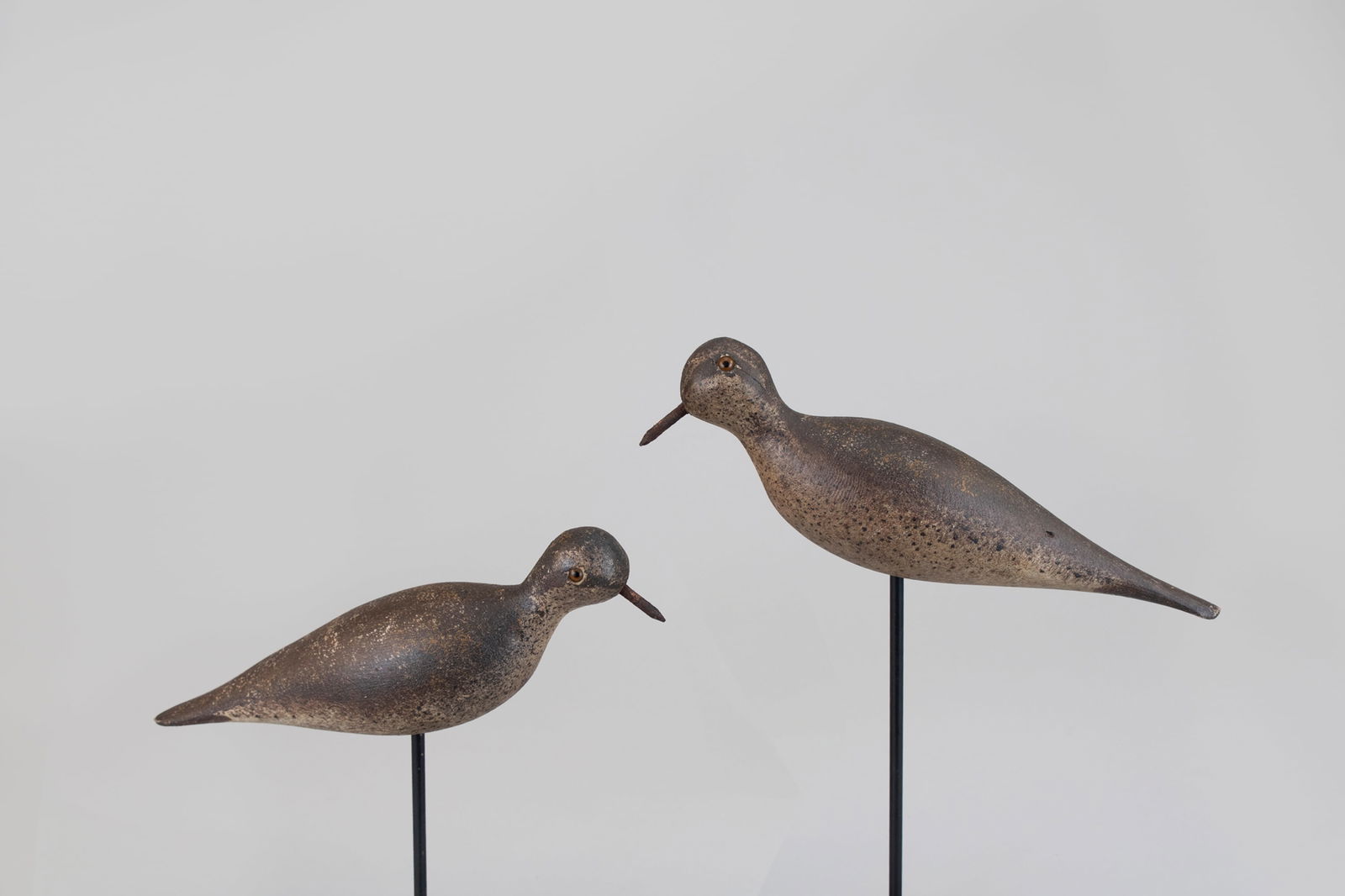 Turned-Head Mourning Dove Pair by Mason Decoy Factory (1896-1924) (1 of 7)