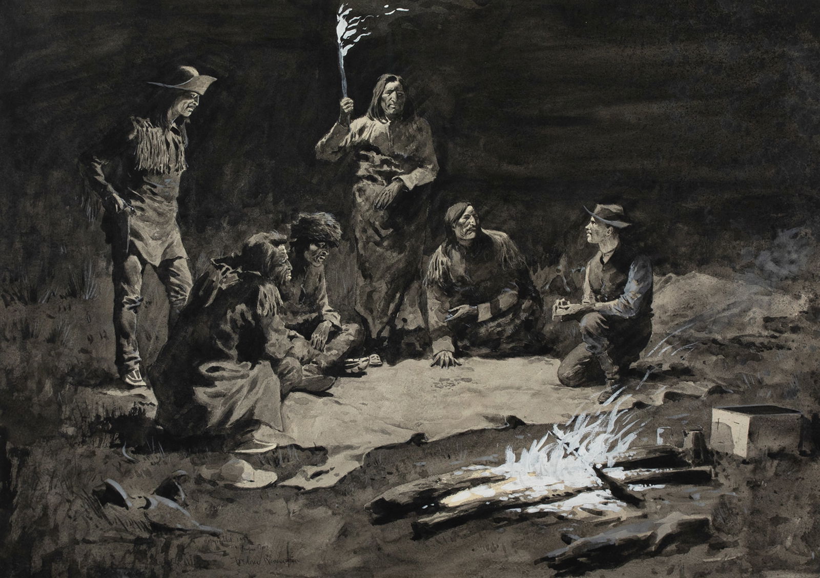 Frederic Remington (1861-1909), Little Batiste (1 of 5)