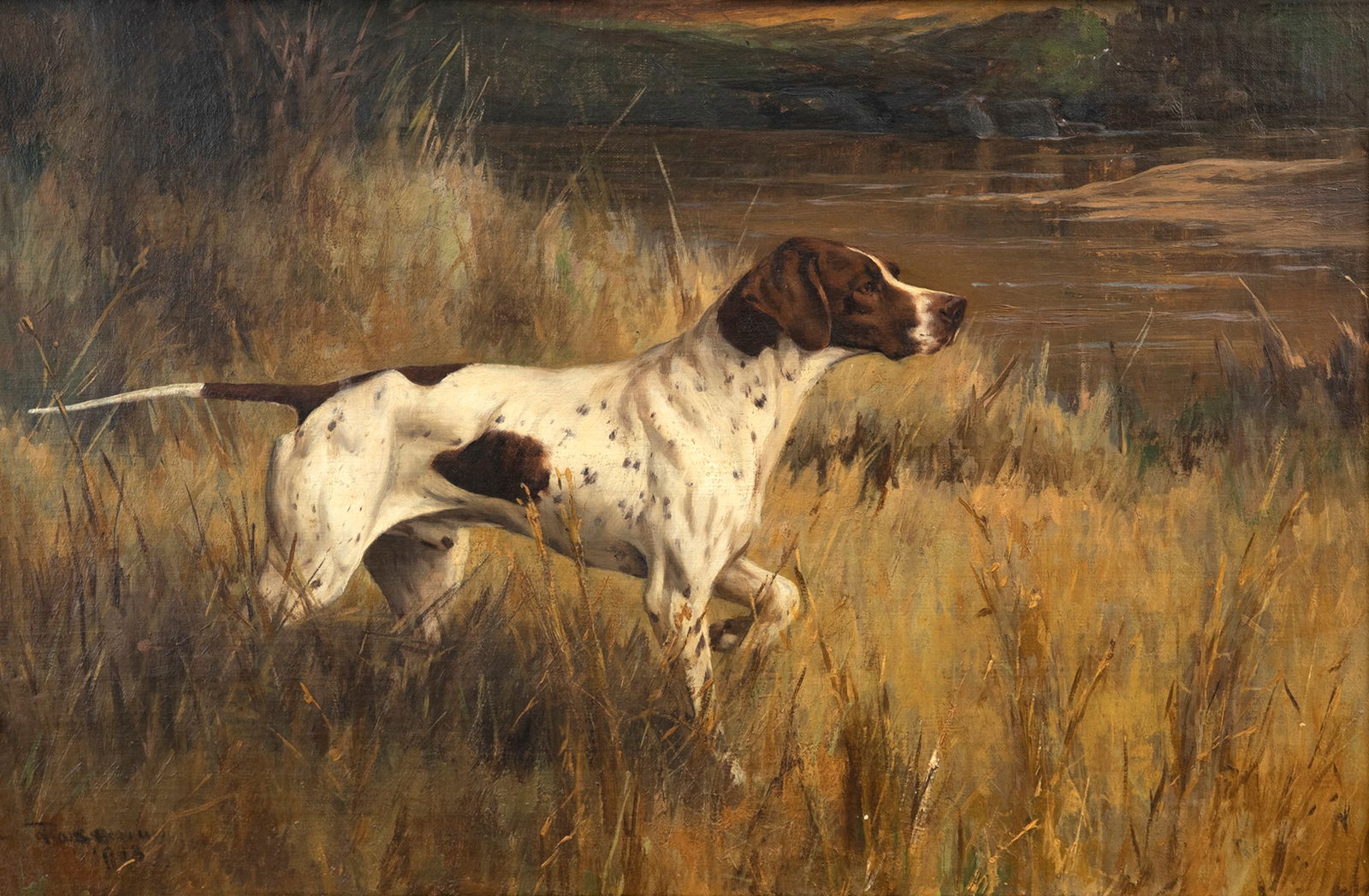 Percival Rosseau (1859-1937), The Pointer-Deep River-Jim (1 of 5)