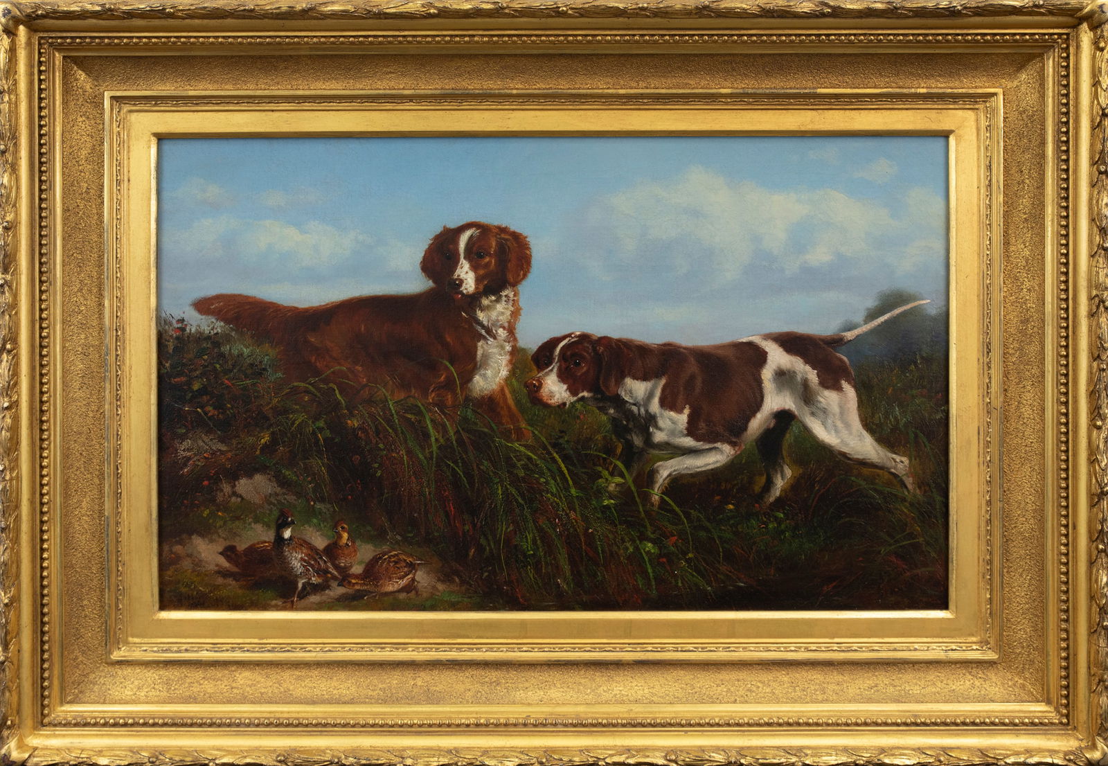 Arthur Fitzwilliam Tait (1819-1905), Pointer, Setter, and Quail - 2