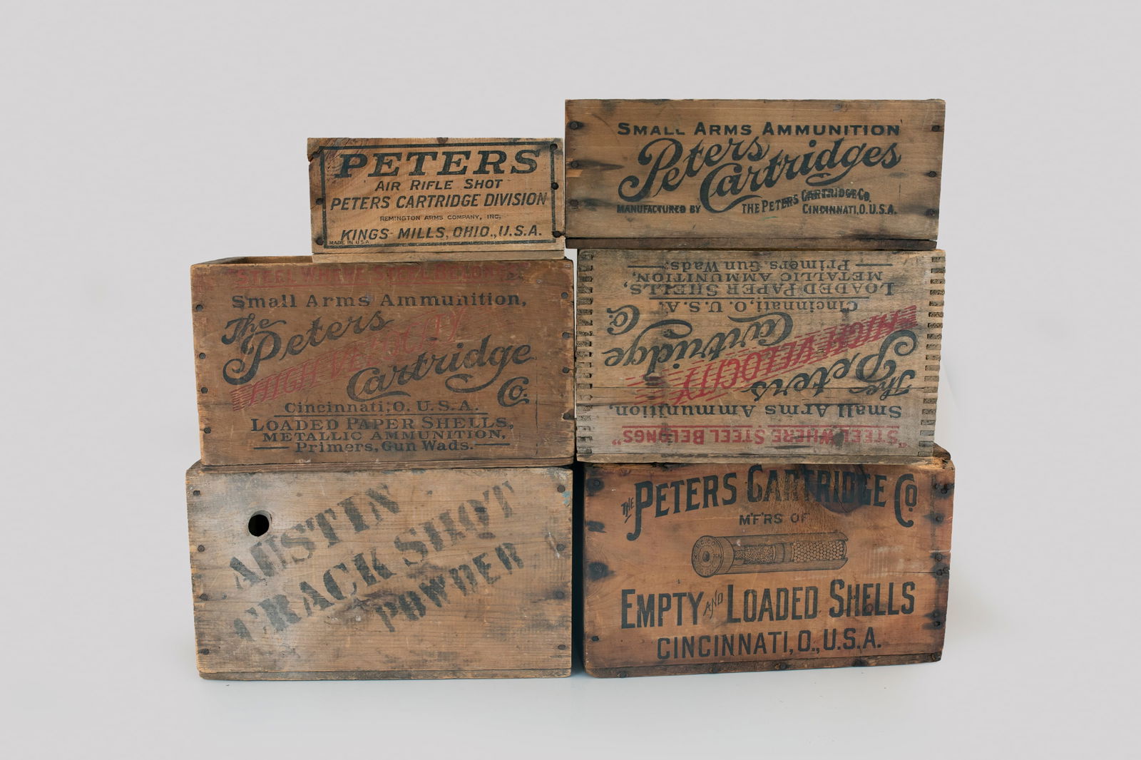 Six Ohio Shell Crates - 2