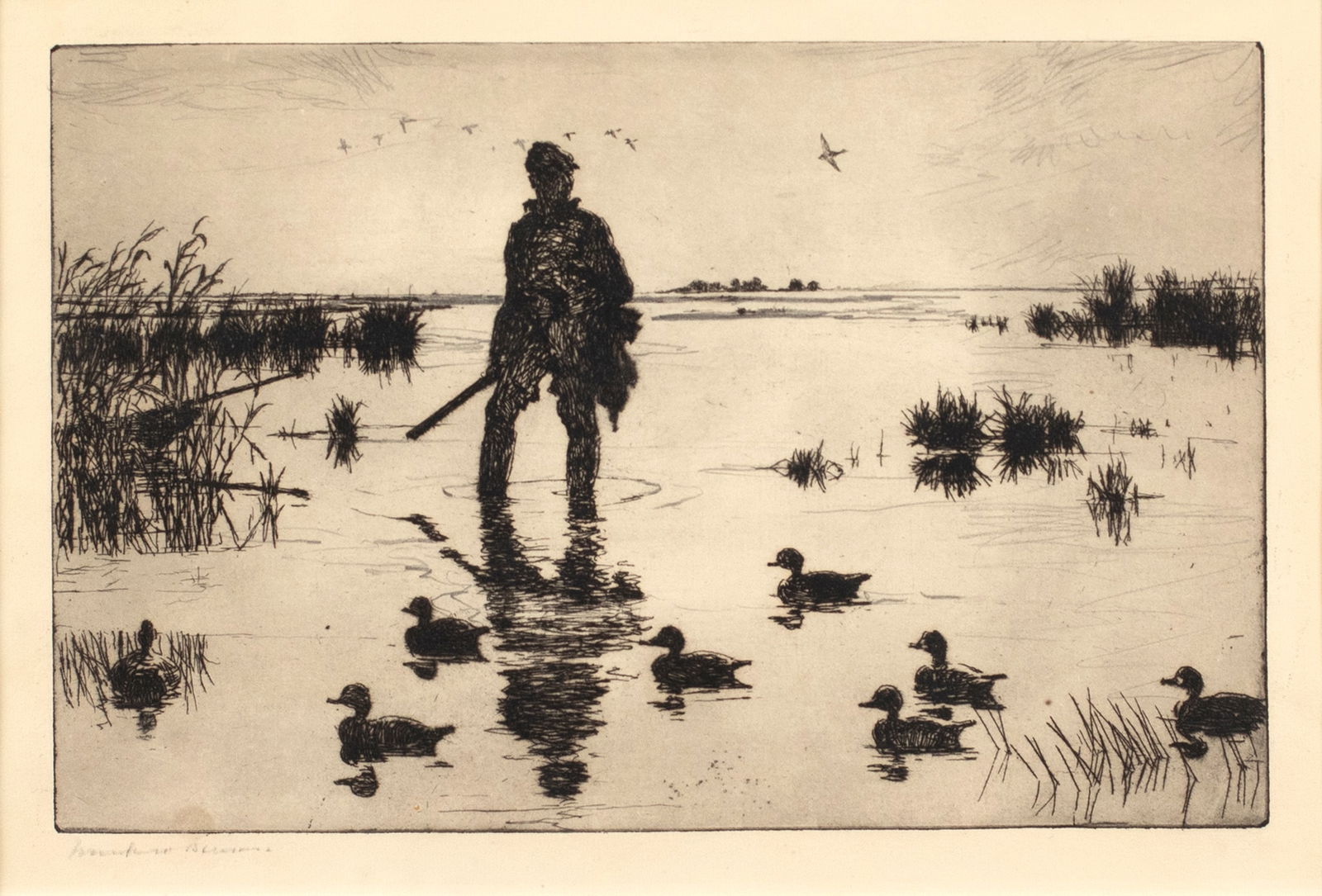 Frank W. Benson (1862-1951), Wildfowler (1 of 3)