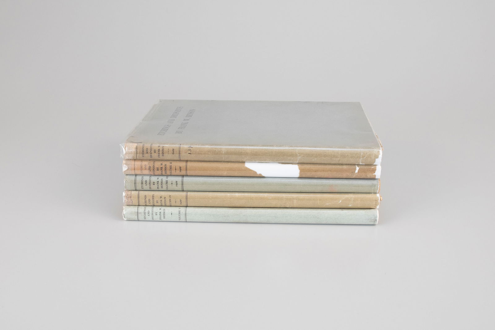 Five Frank Benson Paff Books (1 of 7)