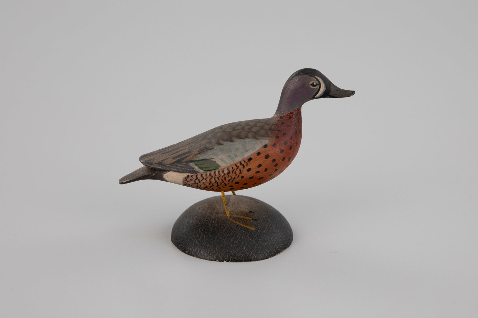 Miniature Blue-Winged Teal by A. Elmer Crowell (1862-1952) (1 of 5)