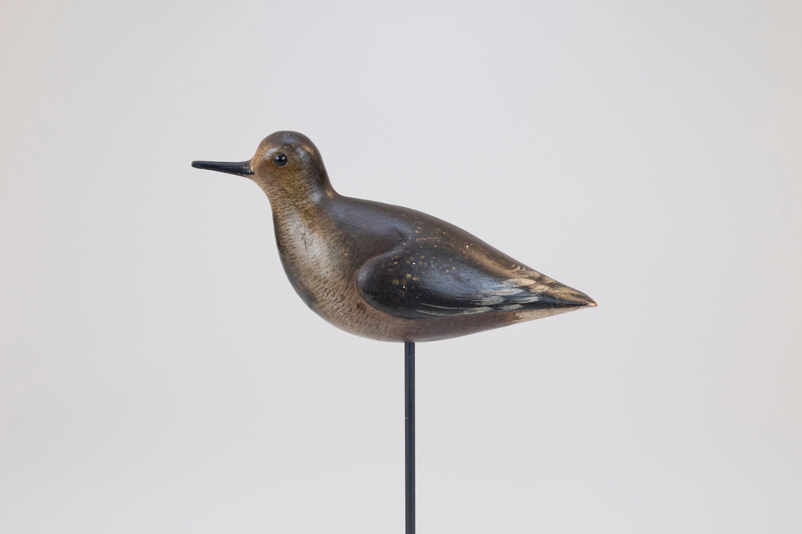Outstanding Golden Plover by John Dilley: Outstanding Golden Plover John Dilley Quogue, Long Island, NY, c. 1890 10 1/2 in. long A rare and exceptional golden plover with bright spring plumage. The full body is finished with raised S-shaped w