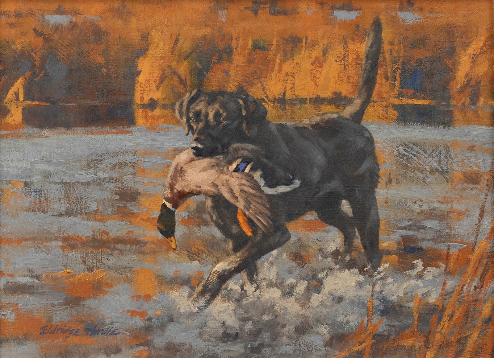 Eldridge Hardie (1940-2021), Marsh Dog (1 of 3)