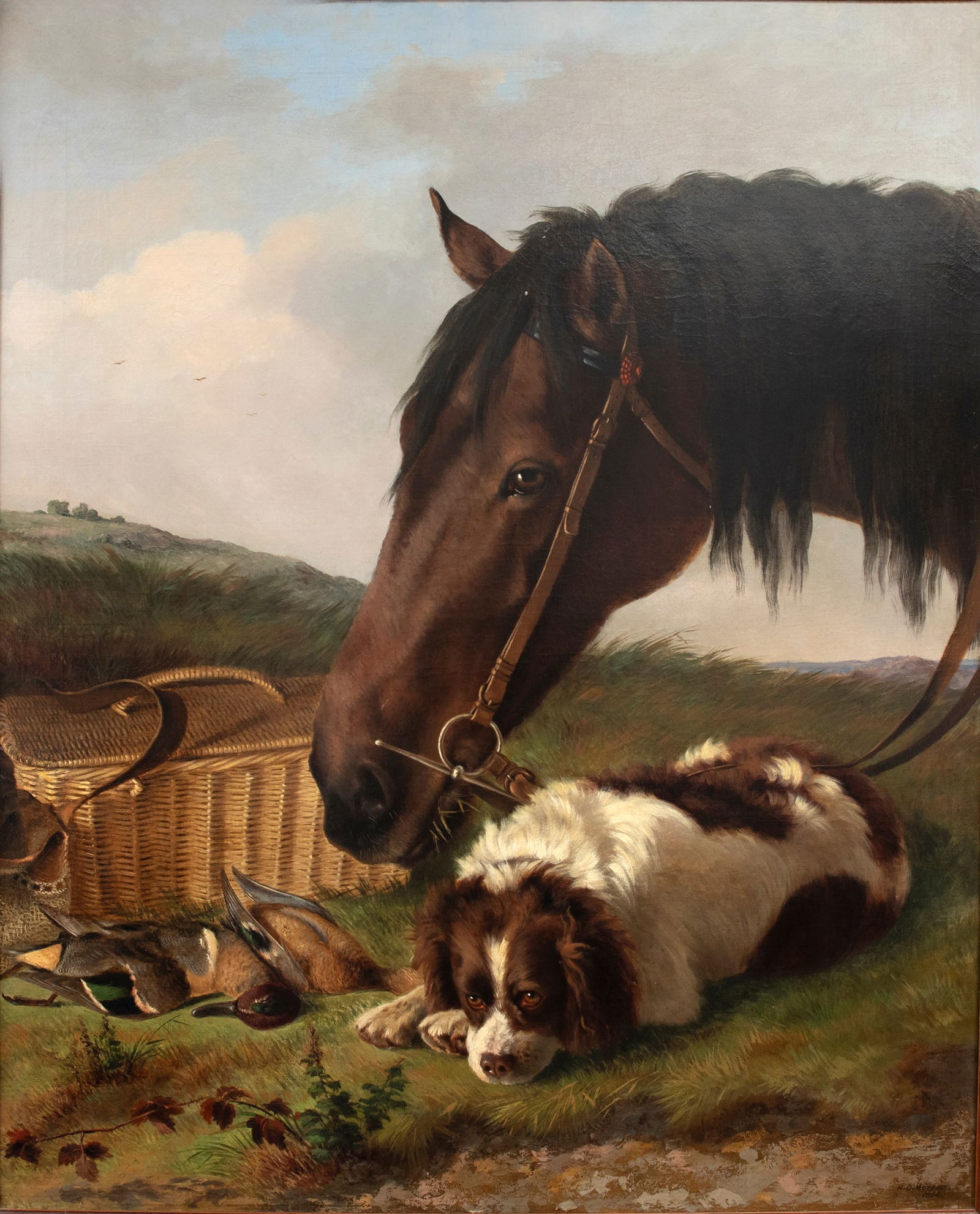 Henry Dutton Morse (1826-1888), After The Hunt (1 of 3)