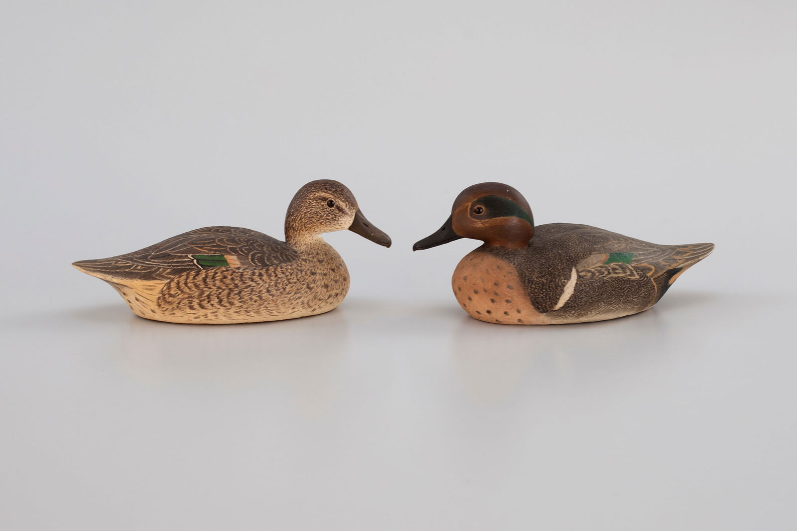 Green-Winged Teal Pair by Harold Haertel (1904-1995) (1 of 6)