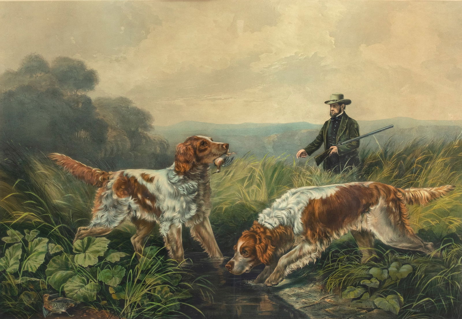 after Arthur Fitzwilliam Tait (1819-1905), American Field Sports - Retrieving (1 of 3)