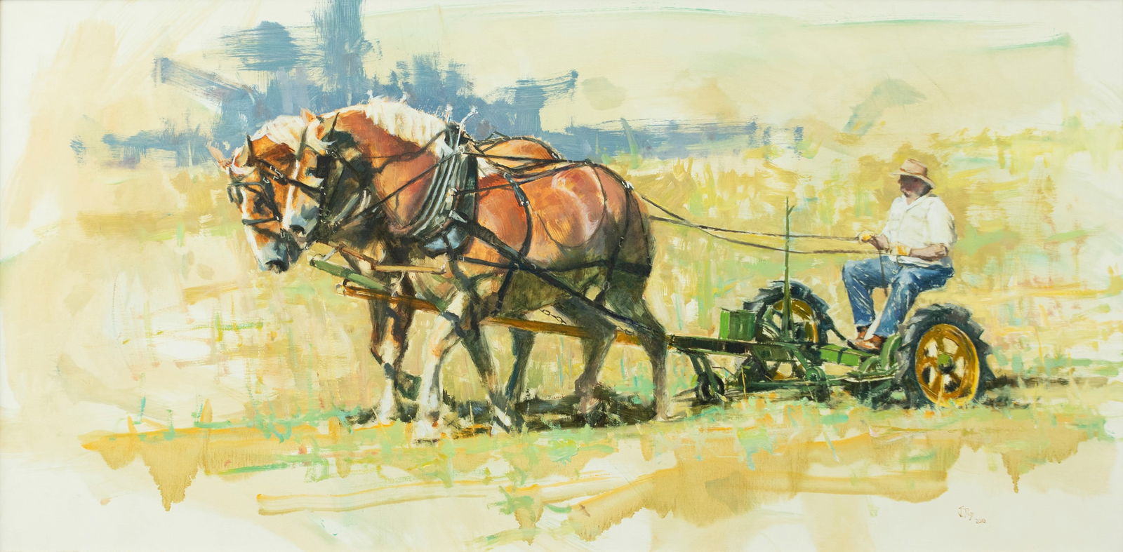 Jeremy Doss (b. 1976), Good Day's Work (1 of 3)