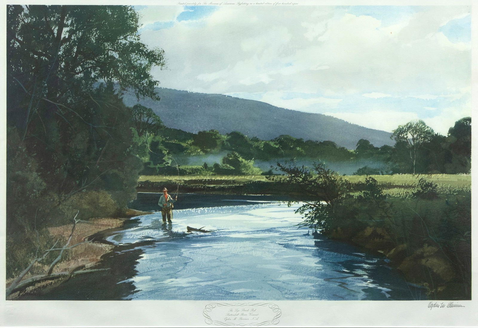 Ogden M. Pleissner (1905-1983), The Lye Brook Pool (1 of 3)