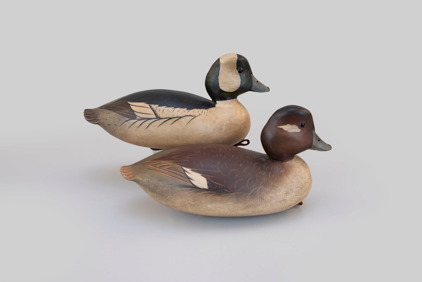 Pair of Bufflehead Decoys, Robert "Bob" White (b. 1939) (1 of 5)