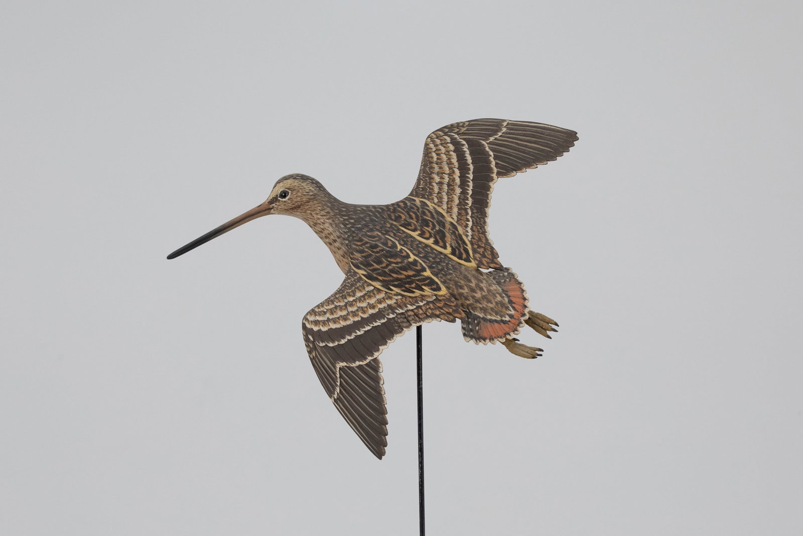 Miniature Flying Snipe Carving, Eddie Wozny (b. 1959) (1 of 5)