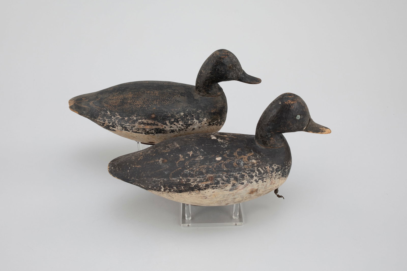 Bluebill Decoy Pair, Wildfowler Decoys (1939-1957) (1 of 5)
