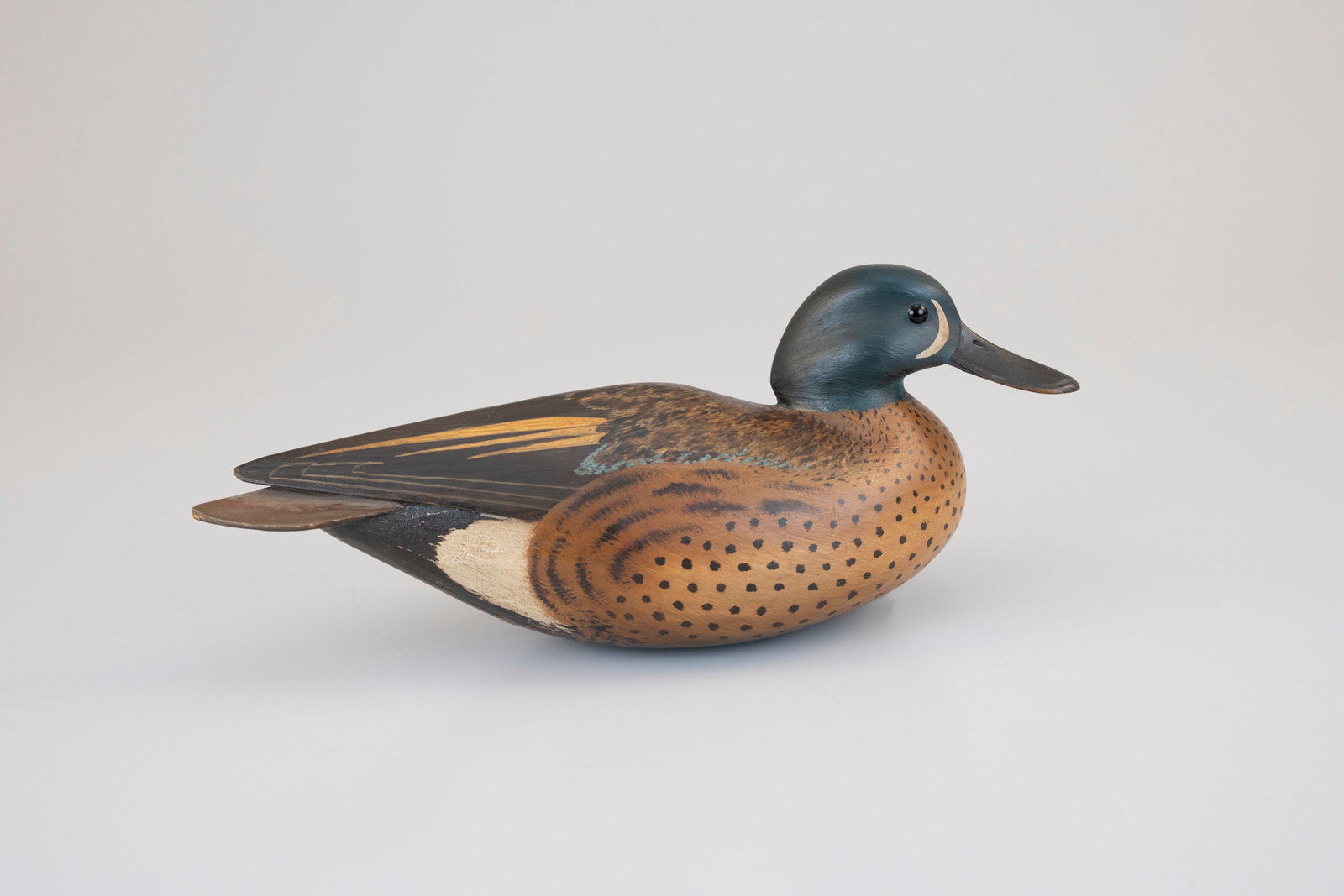 Blue-Winged Teal Decoy, William Gibian (b. 1946) (1 of 5)