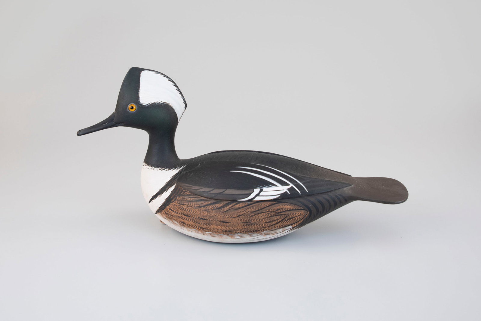 Hooded Merganser Decoy, Marty Collins (b. 1960) (1 of 5)
