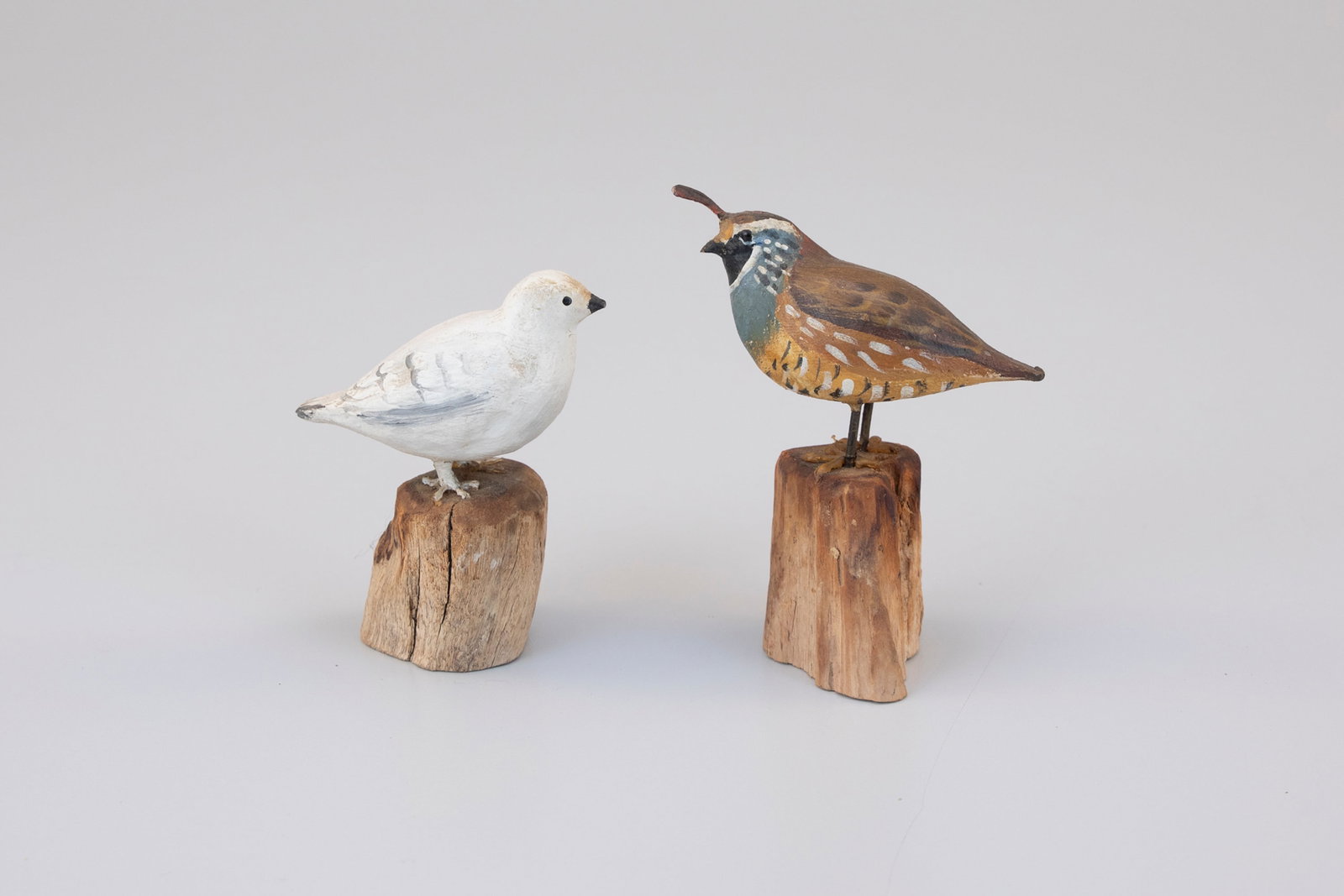 Miniature Valley Quail and Willow Ptarmigan, Peter Peltz (1915-2001) (1 of 5)