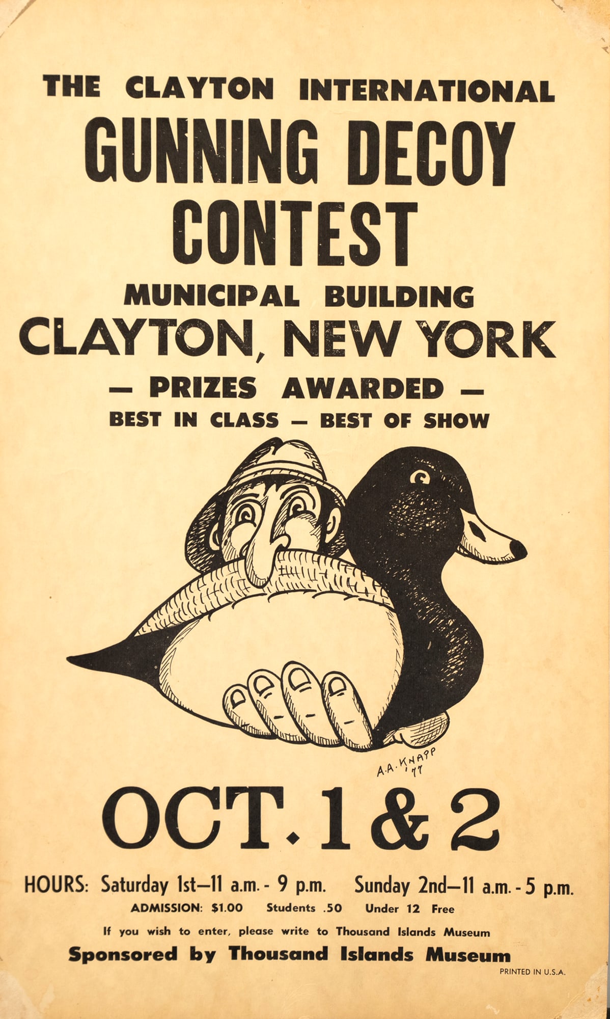 Three Decoy Show Posters - 3