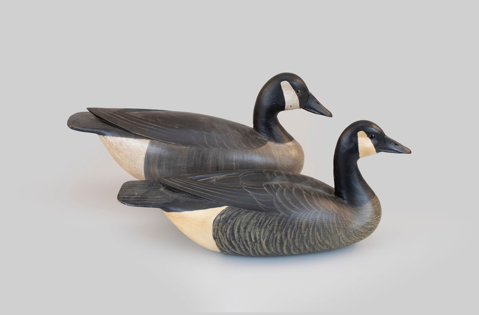 Two Canada Goose Decoys, Herbert "Herb" Miller (b. 1935) (1 of 5)