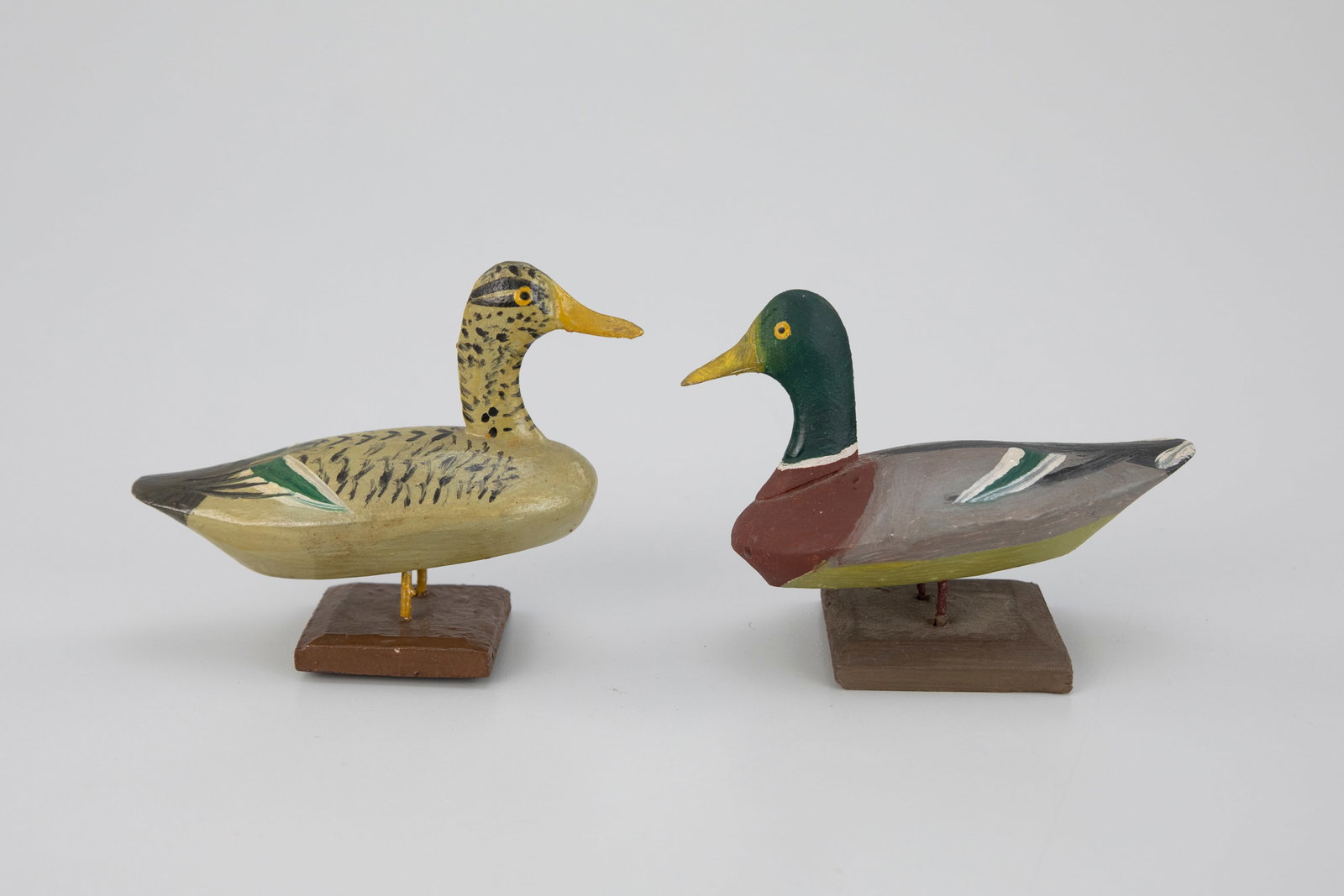 Miniature Mallard Pair, John Glenn (1876-1954) (1 of 5)