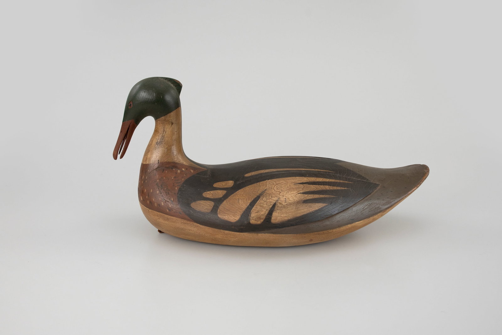 Red-Breasted Merganser Decoy, Steve Morey (1946-2014) (1 of 5)