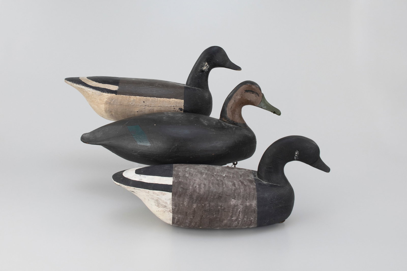 Two Brant and a Black Duck Decoy (1 of 5)