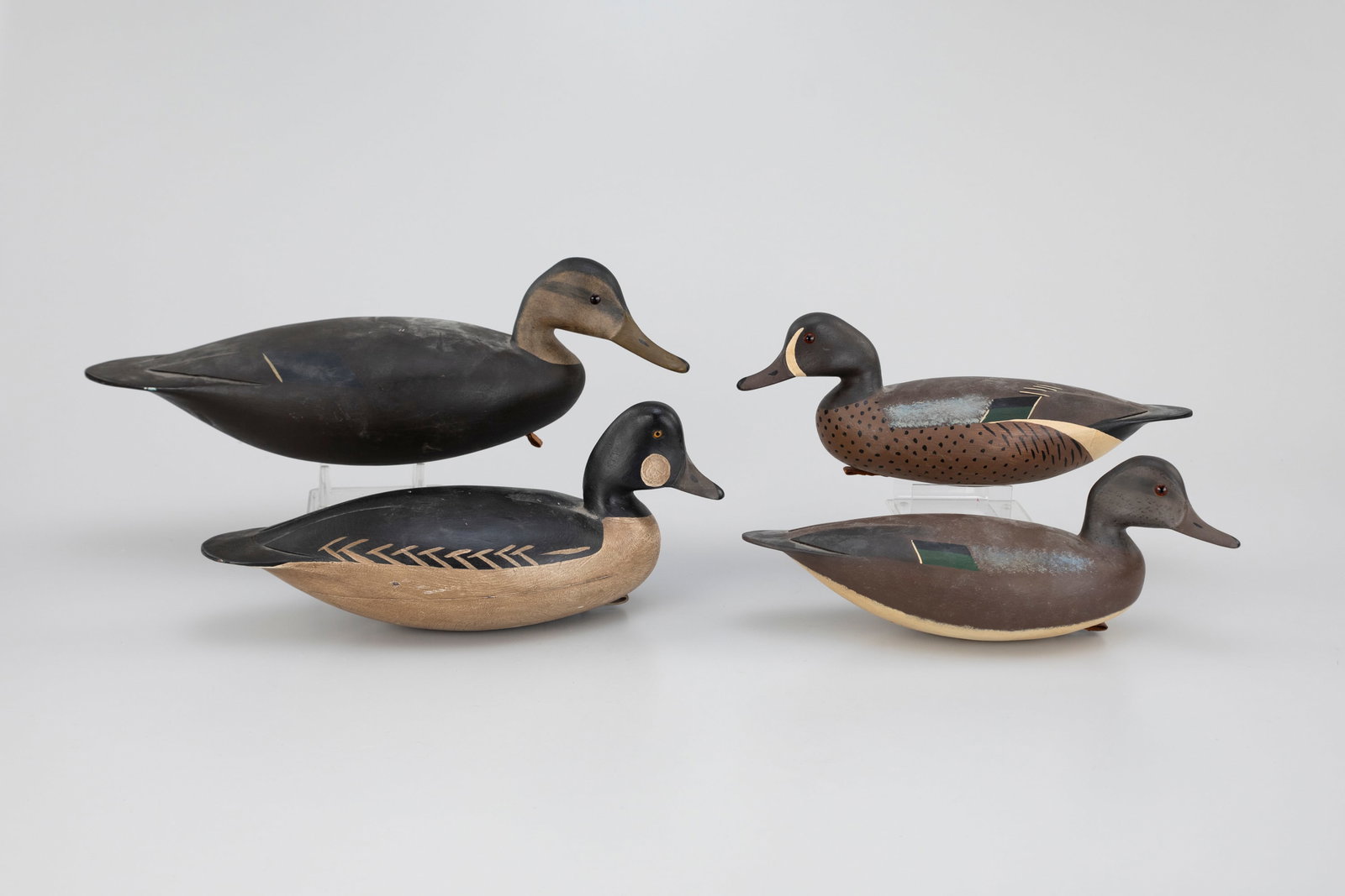 Four Hurley Conklin Decoys, Hurley Conklin (1913-1983) (1 of 4)