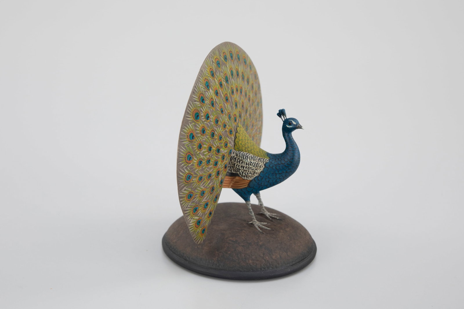 Miniature Peacock by Eddie Wozny (b. 1959) (1 of 5)