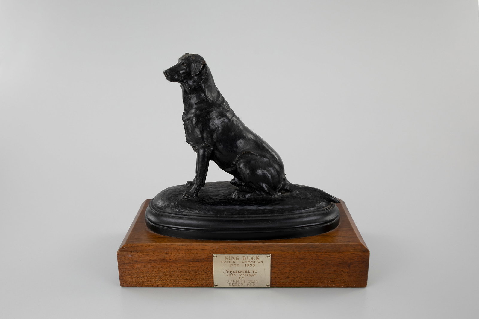 James Lippitt Clark (1883-1969), King Buck Bronze and Print (1 of 11)