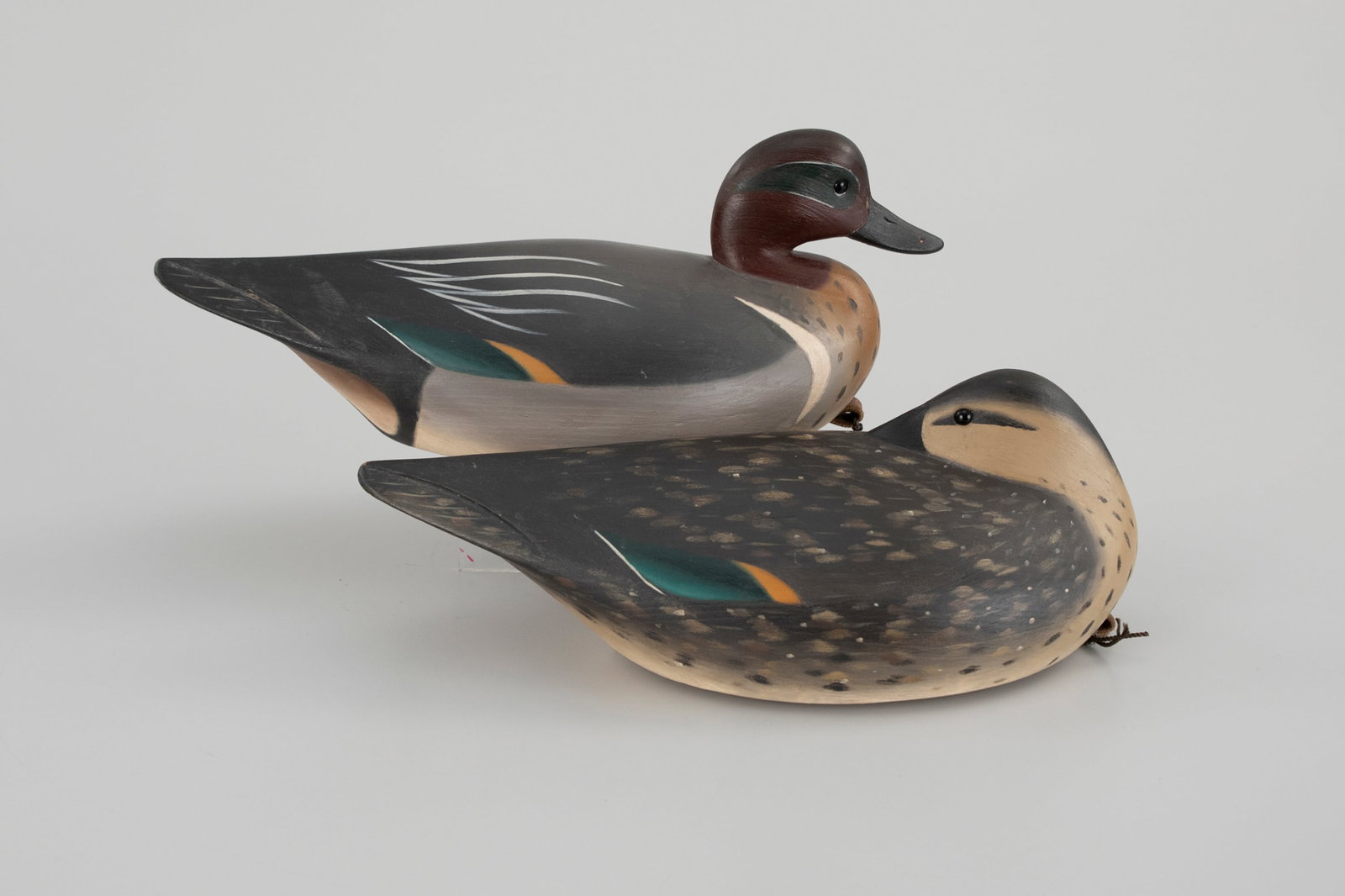 Green-Winged Teal Pair by "Hurricane" Pete Peterson (b. 1944) (1 of 5)