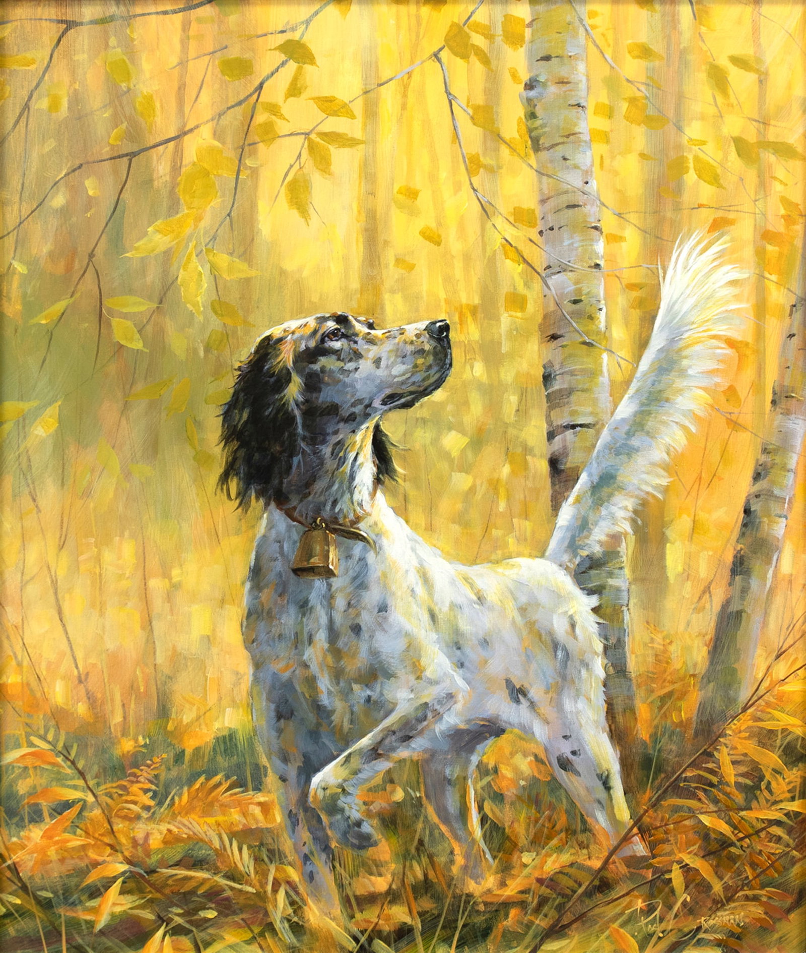 Rod Crossman (b. 1952), One of a Kind - Setter (1 of 3)