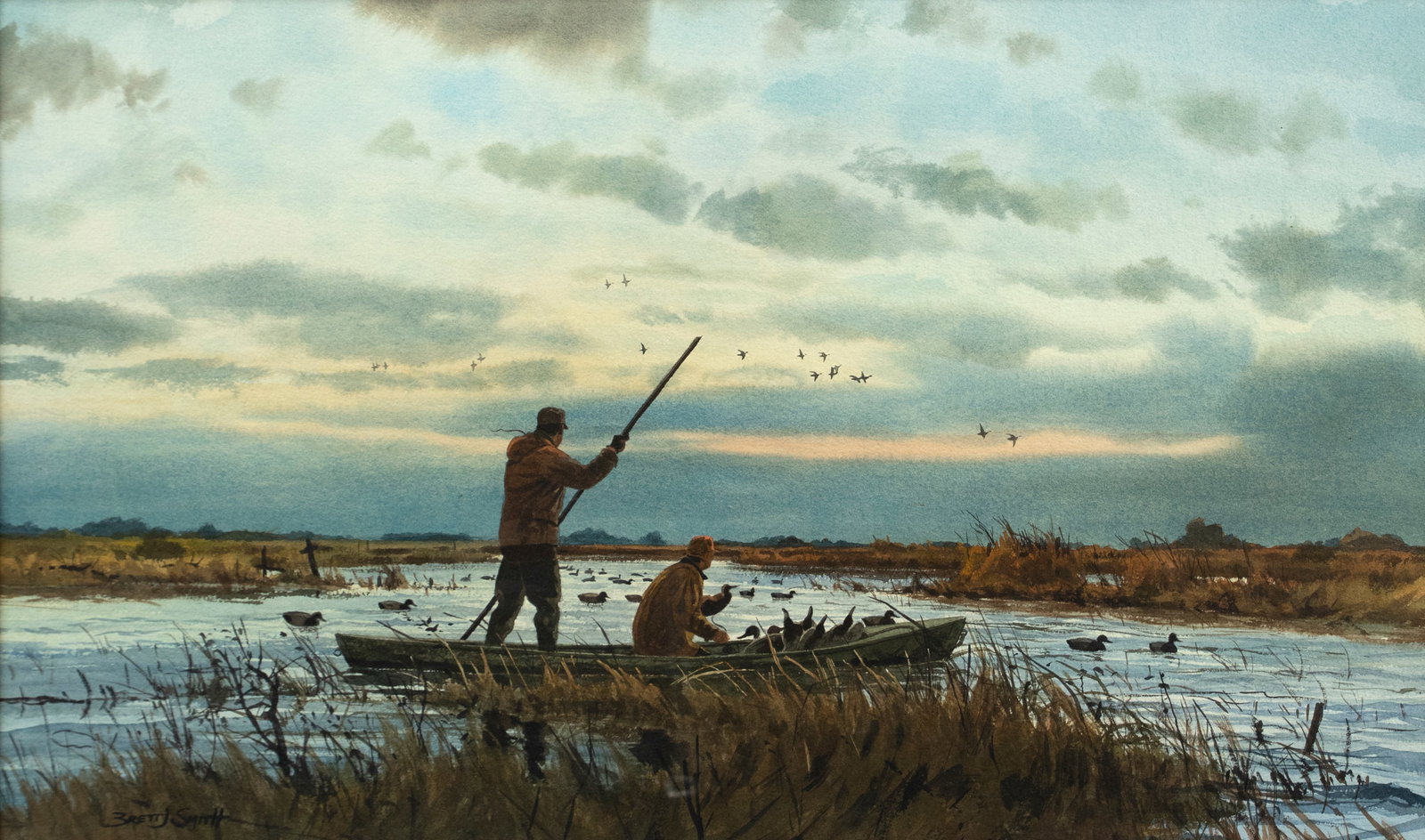 Brett James Smith (b. 1958), Grass Blind (1 of 3)