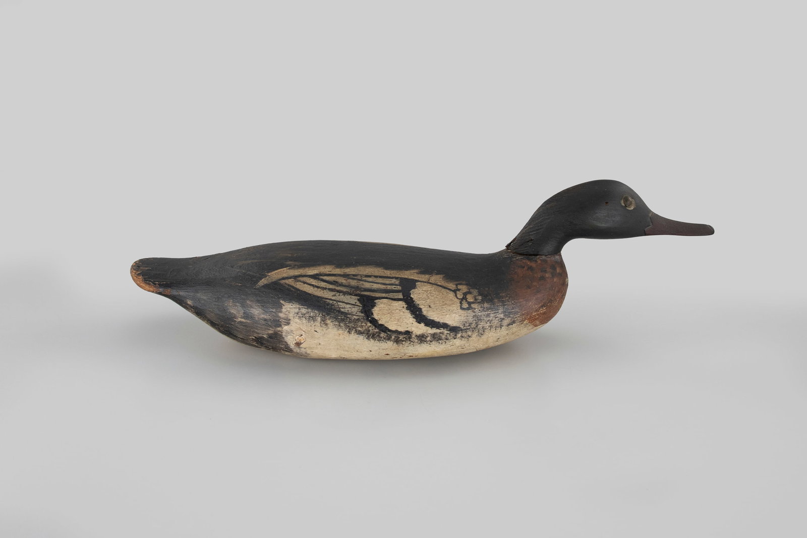 Crowell-Mayo Swimming Merganser by A. Elmer Crowell (1862-1952) (1 of 5)