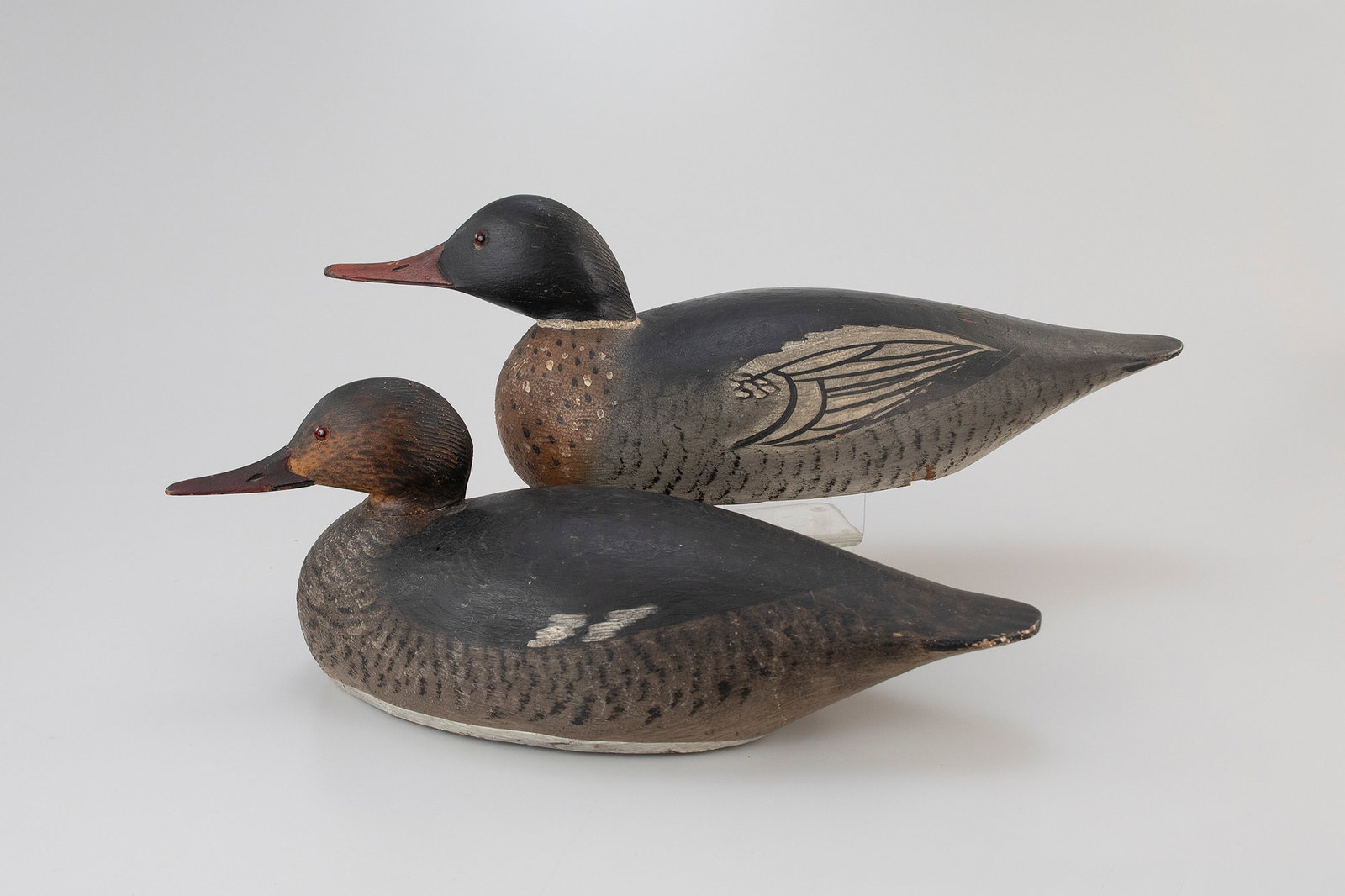 Sherer Rig Merganser Pair by A. Elmer Crowell (1862-1952) (1 of 7)