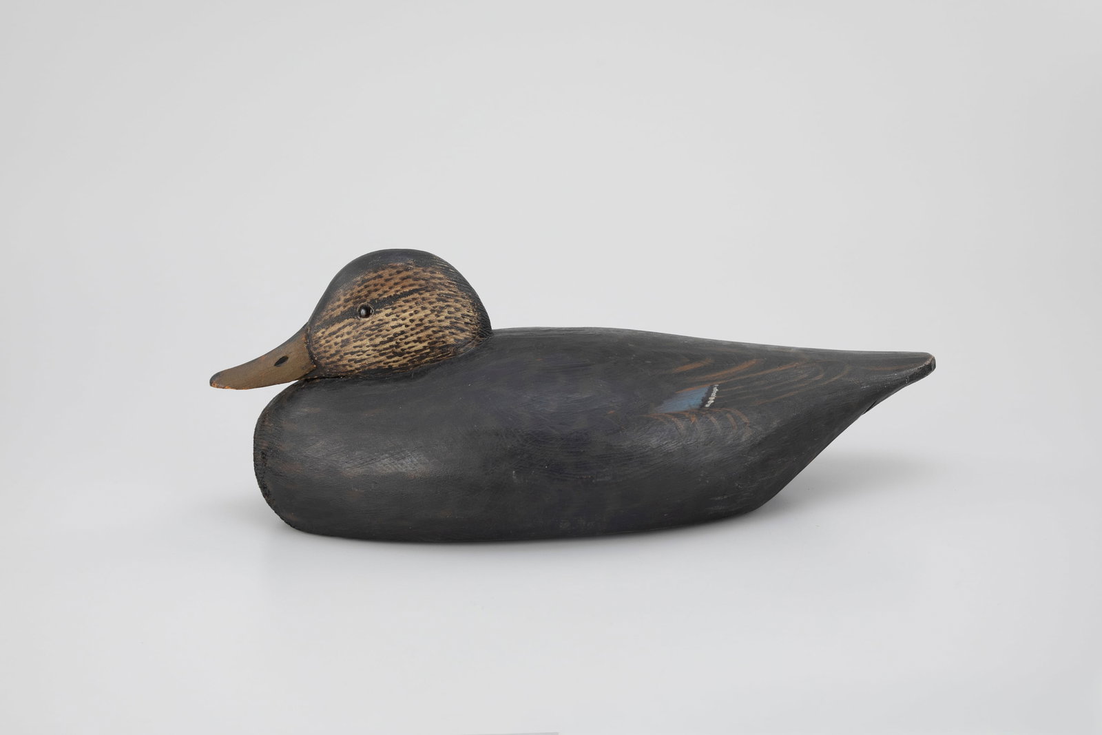 Tucked-Head Black Duck by A. Elmer Crowell (1862-1952) (1 of 5)