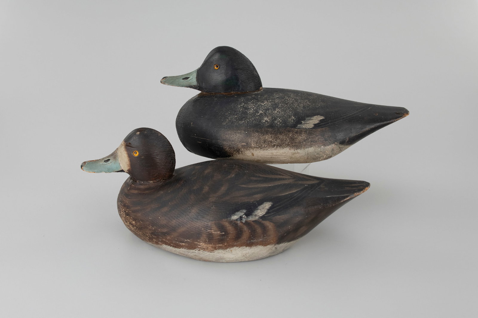 The Storrow Bluebill Pair by A. Elmer Crowell (1862-1952) (1 of 6)