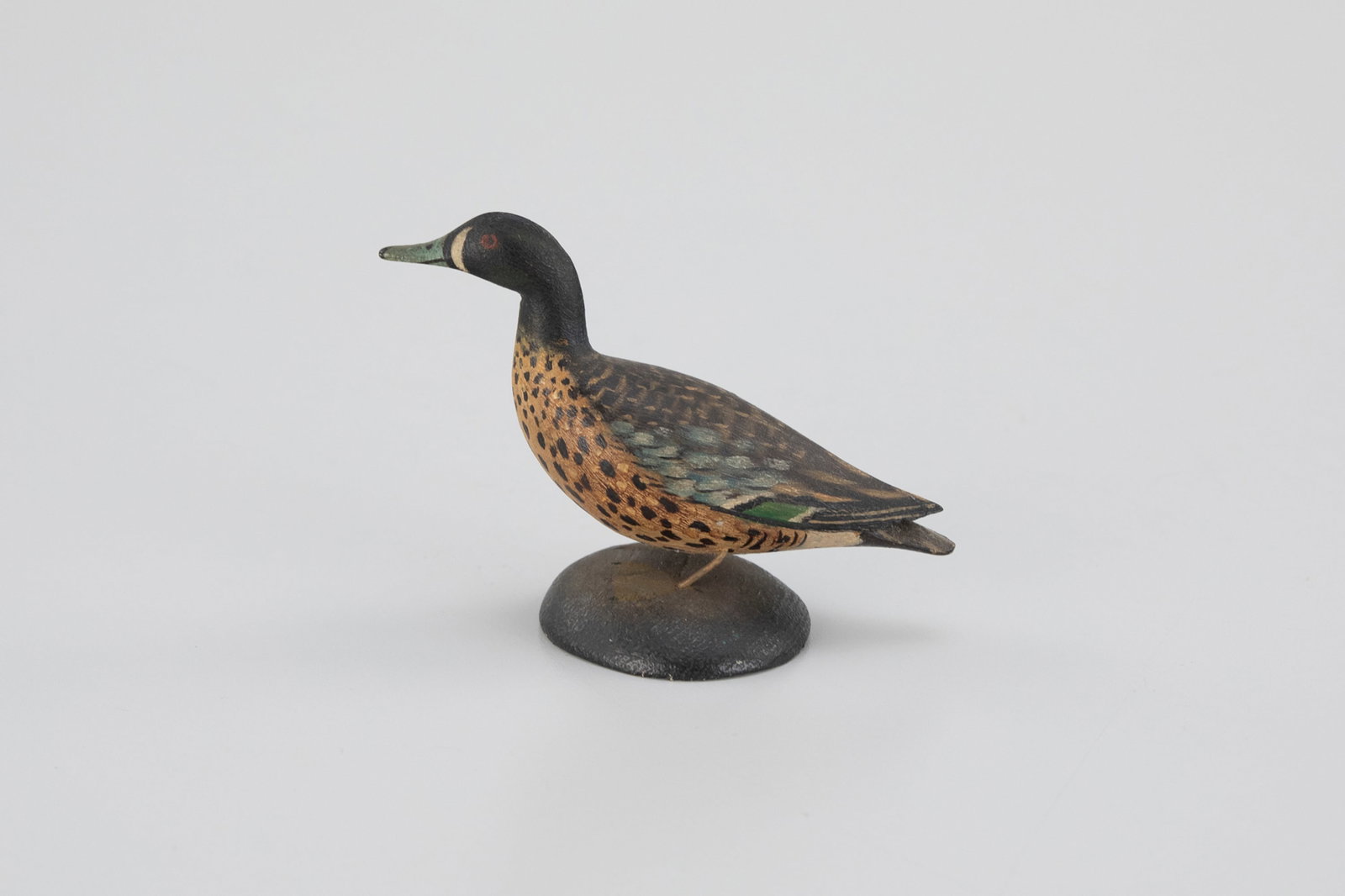 Early Miniature Blue-Winged Teal by A. Elmer Crowell (1862-1952) (1 of 5)