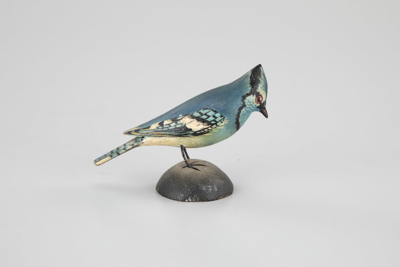 Miniature Blue Jay by A. Elmer Crowell (1862-1952) (1 of 5)