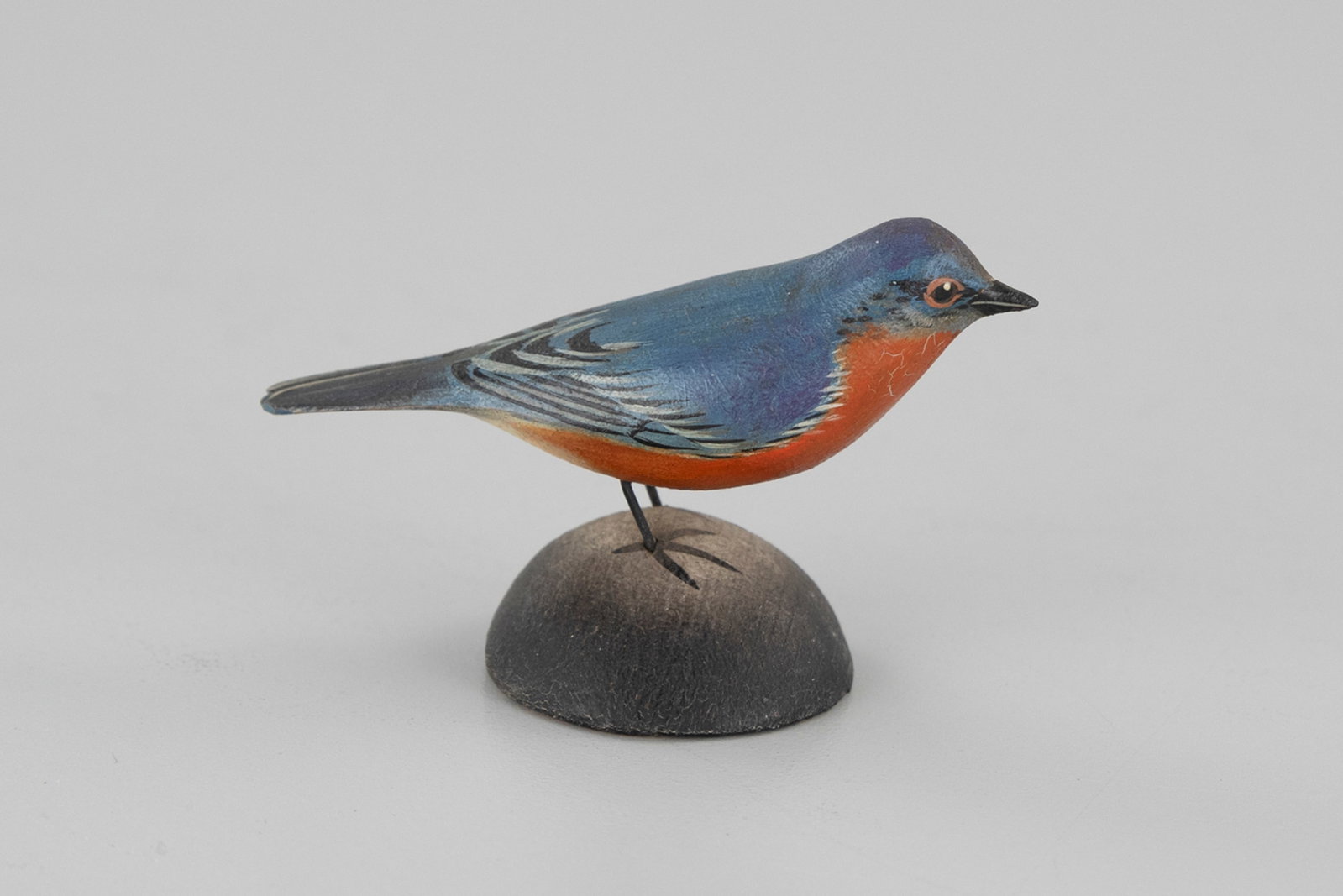 Miniature Bluebird by A. Elmer Crowell (1862-1952) (1 of 5)
