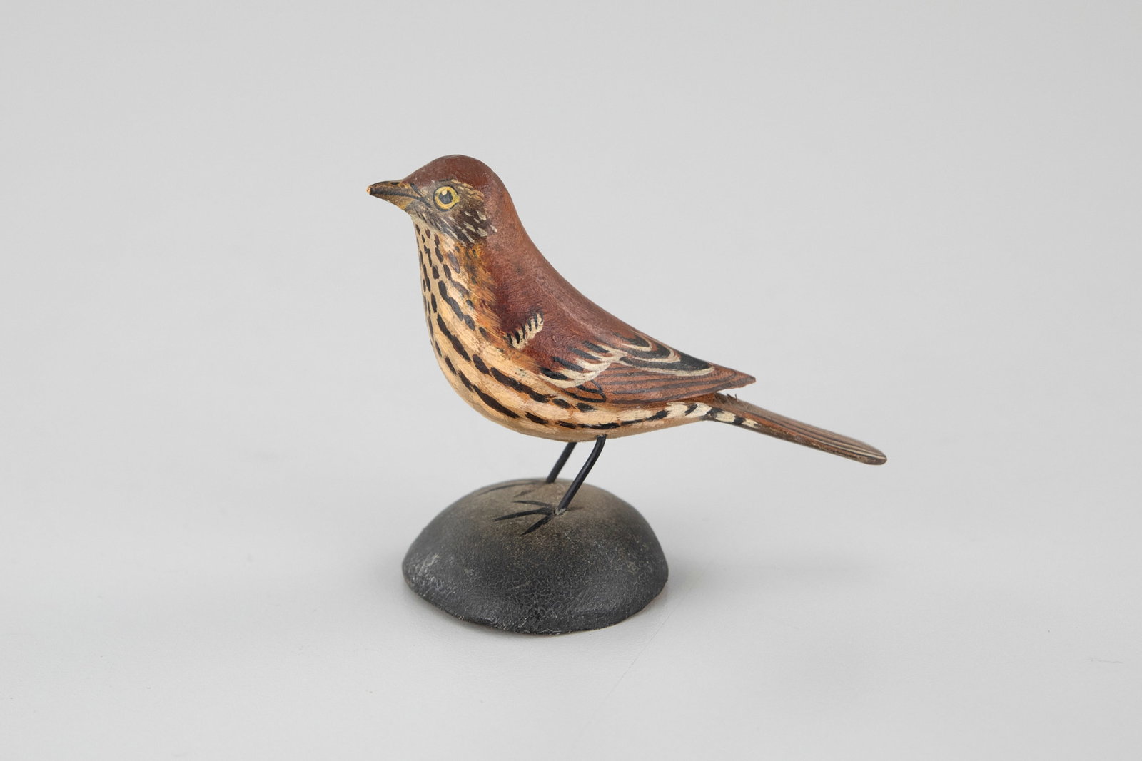 Miniature Thrasher by A. Elmer Crowell (1862-1952) (1 of 5)