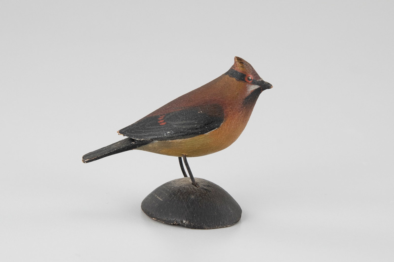 Early Miniature Waxwing by A. Elmer Crowell (1862-1952) (1 of 6)