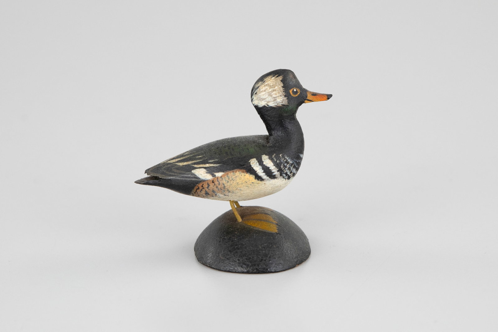Miniature Hooded Merganser by A. Elmer Crowell (1862-1952) (1 of 6)