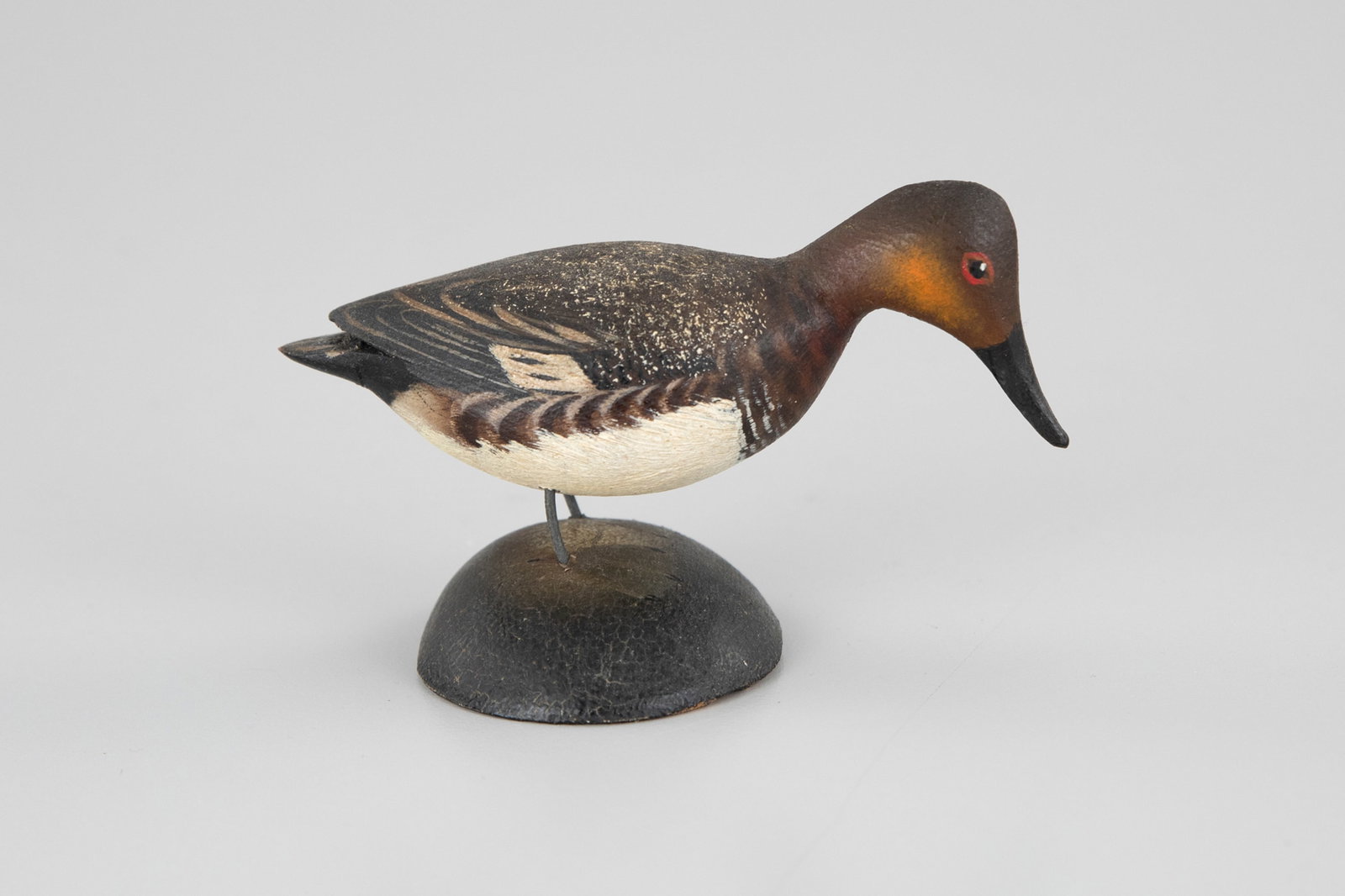 Miniature Canvasback Hen by A. Elmer Crowell (1862-1952) (1 of 6)
