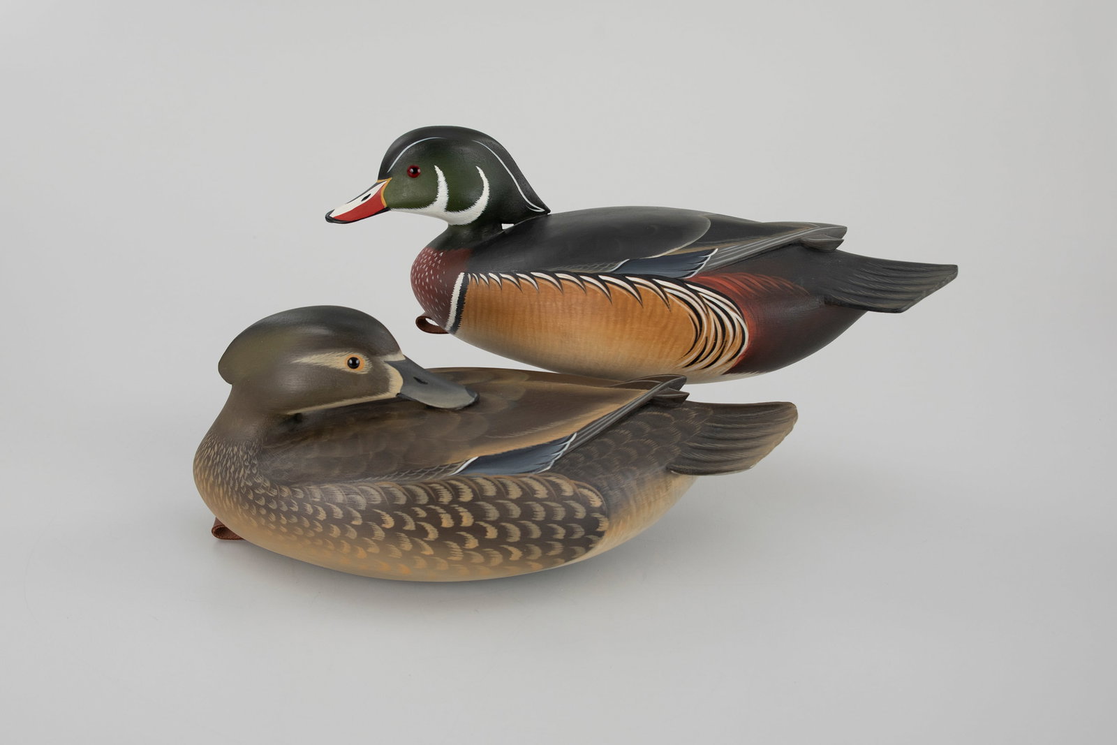 Exemplary Wood Duck Pair by George Strunk (b. 1958) (1 of 5)