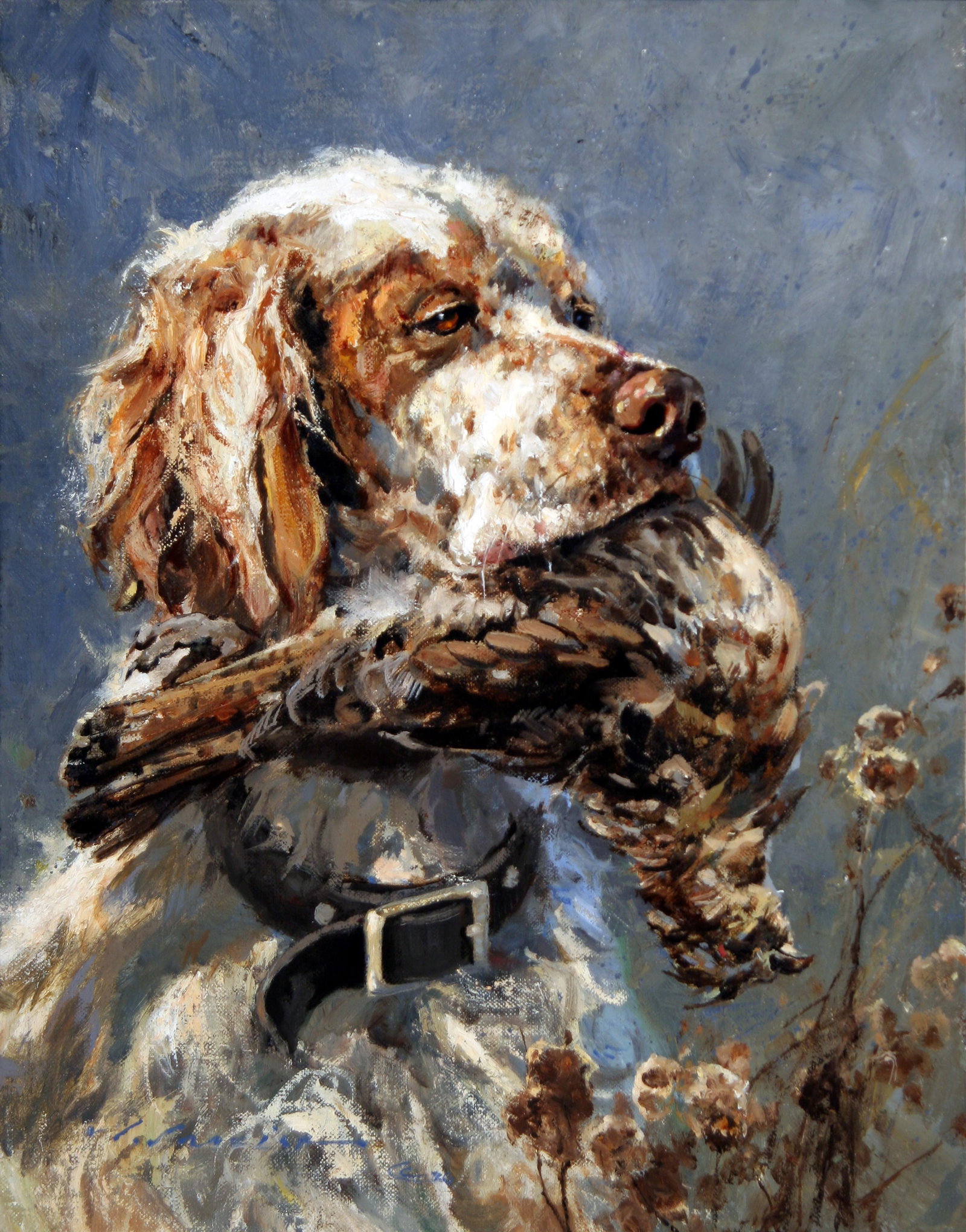 Luke Frazier (b. 1970), Woodland Prize - Ruffed Grouse (1 of 3)