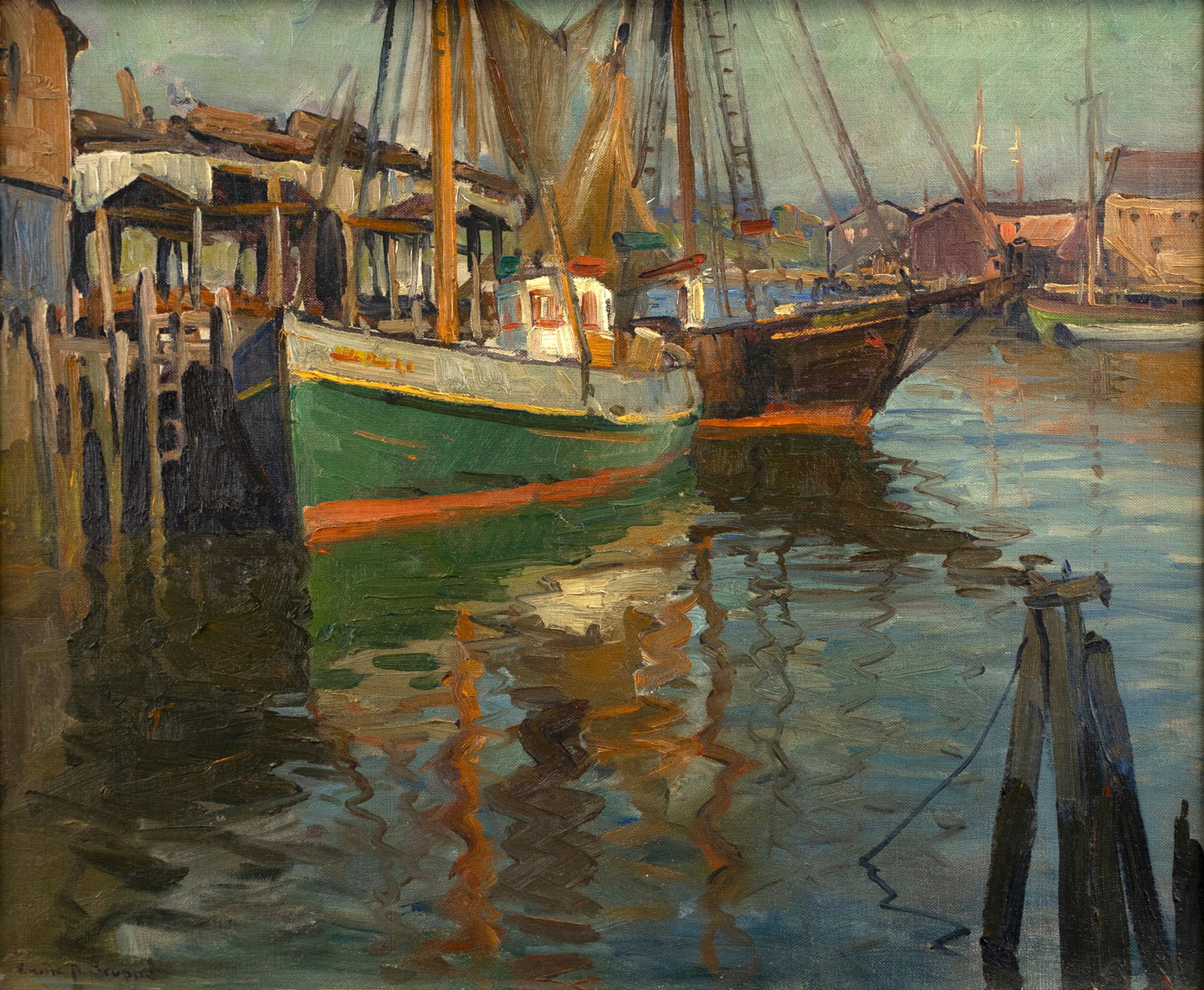 Emile Albert Gruppe (1896-1978), Gloucester Boats (1 of 3)