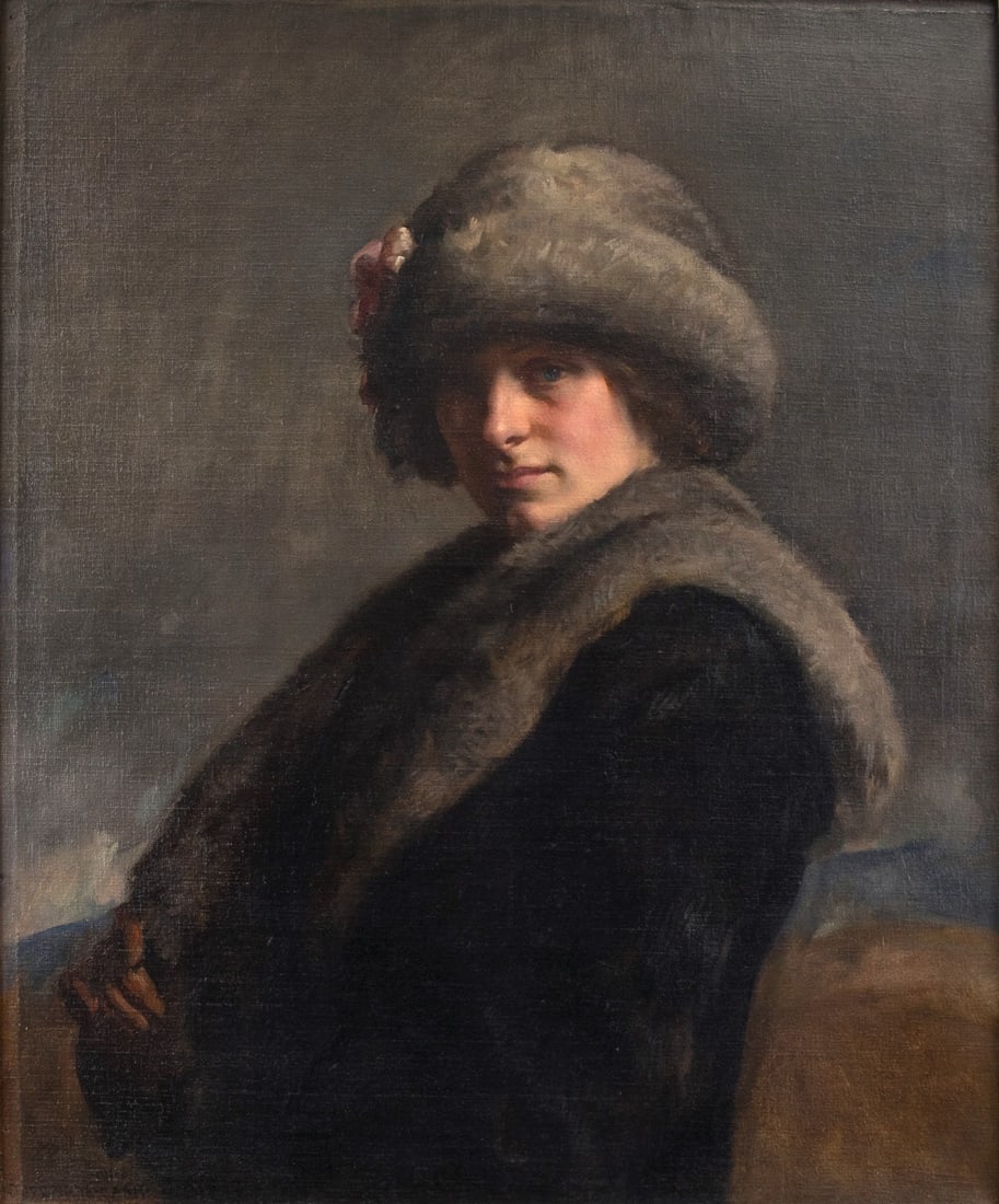 Joseph Rodefer DeCamp (1858-1923), The Gray Turban (1 of 3)