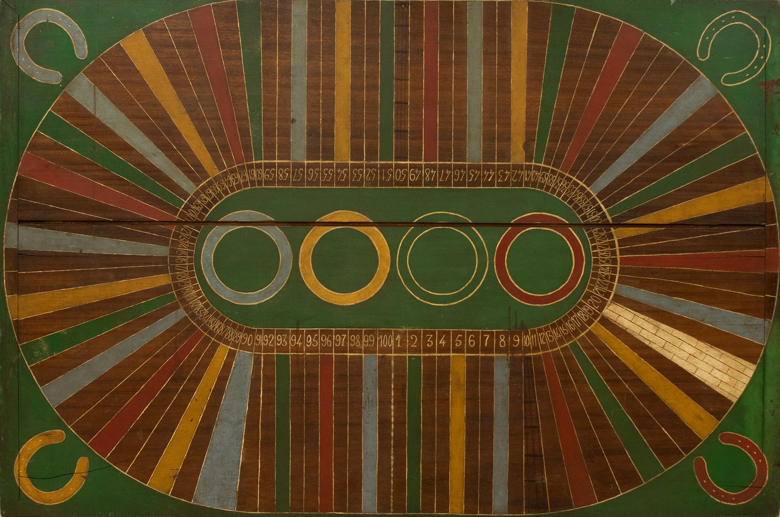 Large Horse Racetrack Gameboard (1 of 3)
