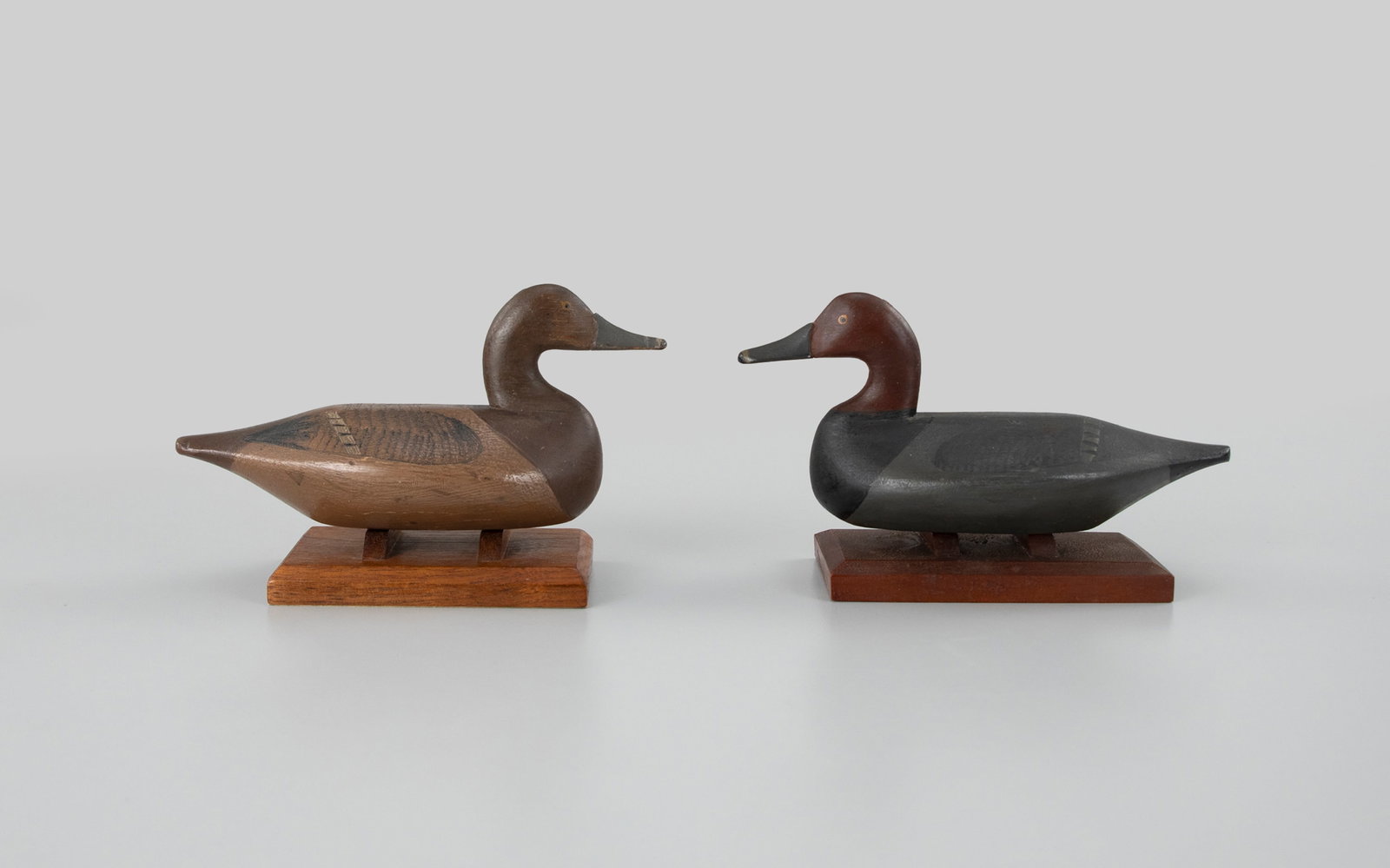 Miniature Redhead Pair by Robert "Bob" McGaw (1879-1958) (1 of 5)